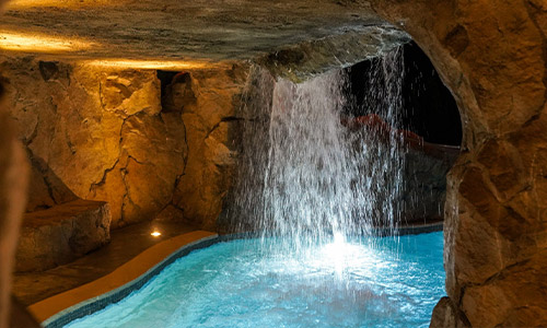 swimming pool grotto