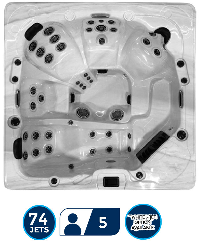 Dynasty Spas Coconut Bay II hot tub for sale in St. Louis - in-stock
