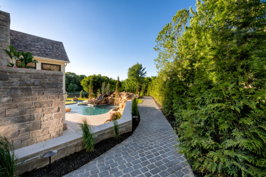 pool-slide-sidewalk-landscaping