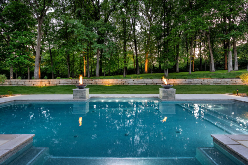 pool-fire-lights-dusk